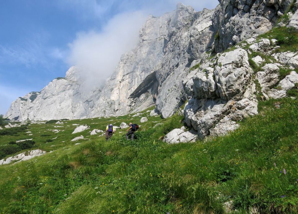 Gamsov wc, Sleme + bivak  04.07.2015 - foto povečava