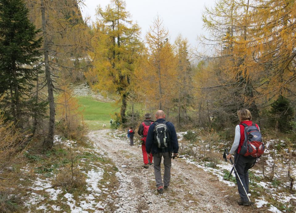 Srednji vrh nad Zelenico 18.10.15 - foto povečava