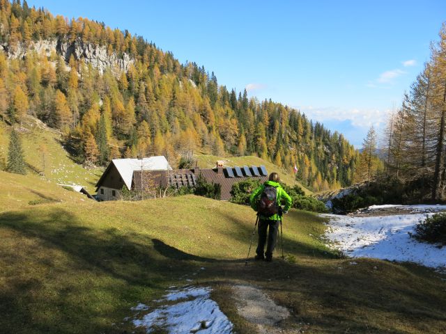 Okrog blejske koče,  21.10.15 - foto