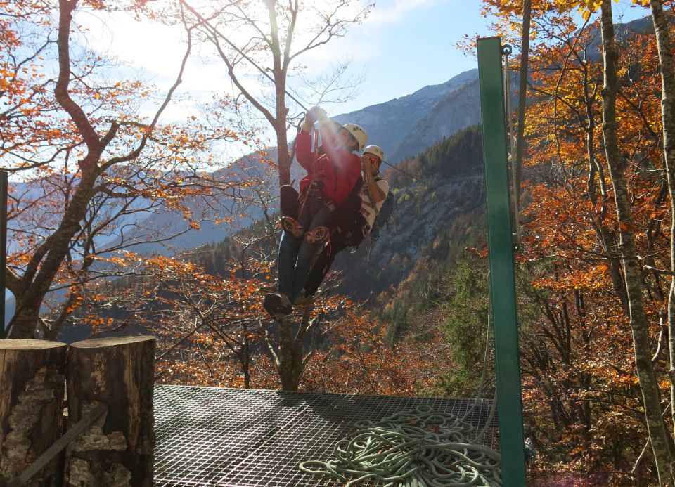 Zipline v Bovcu, 24.10.2015 - foto povečava