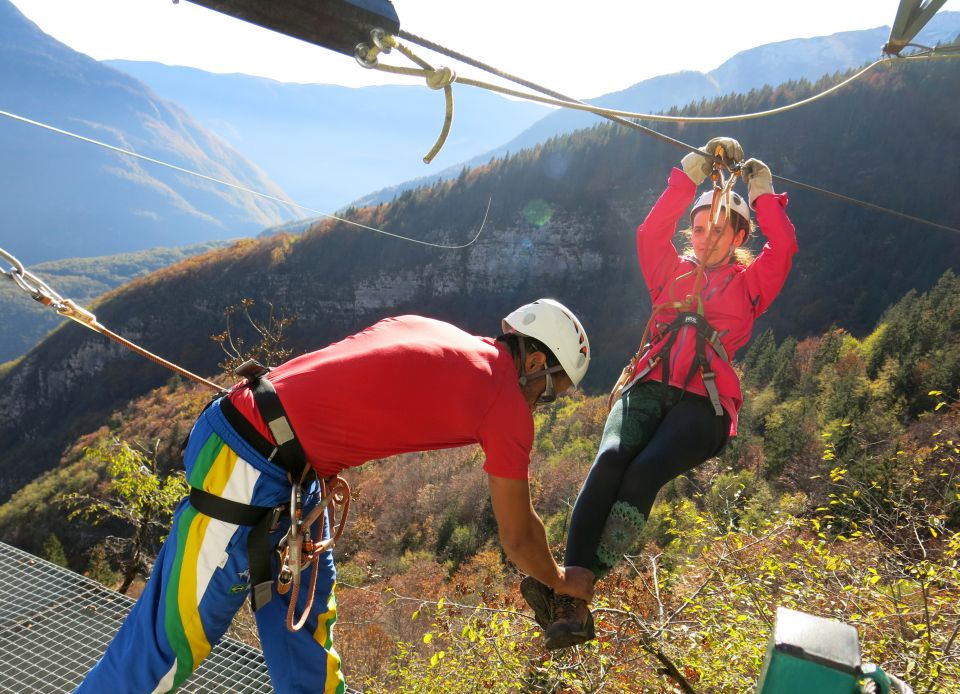 Zipline v Bovcu, 24.10.2015 - foto povečava