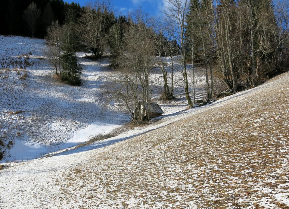 KOFCE iz Doline čez Kal, 16.01.2016 - foto povečava