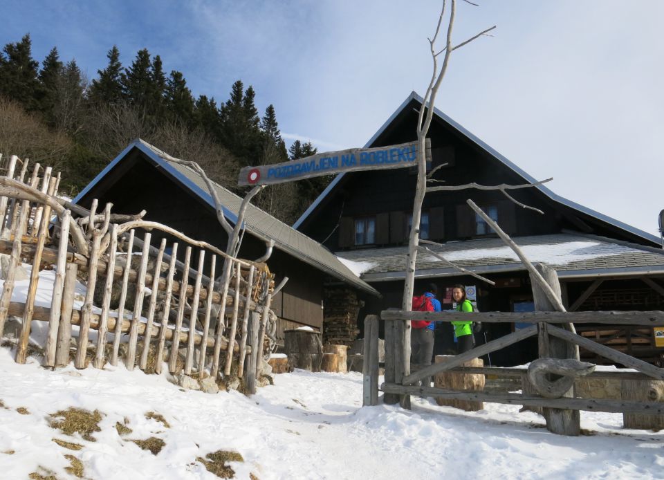 Z Drage  čez Preval na Roblek ,  20.01.2016 - foto povečava