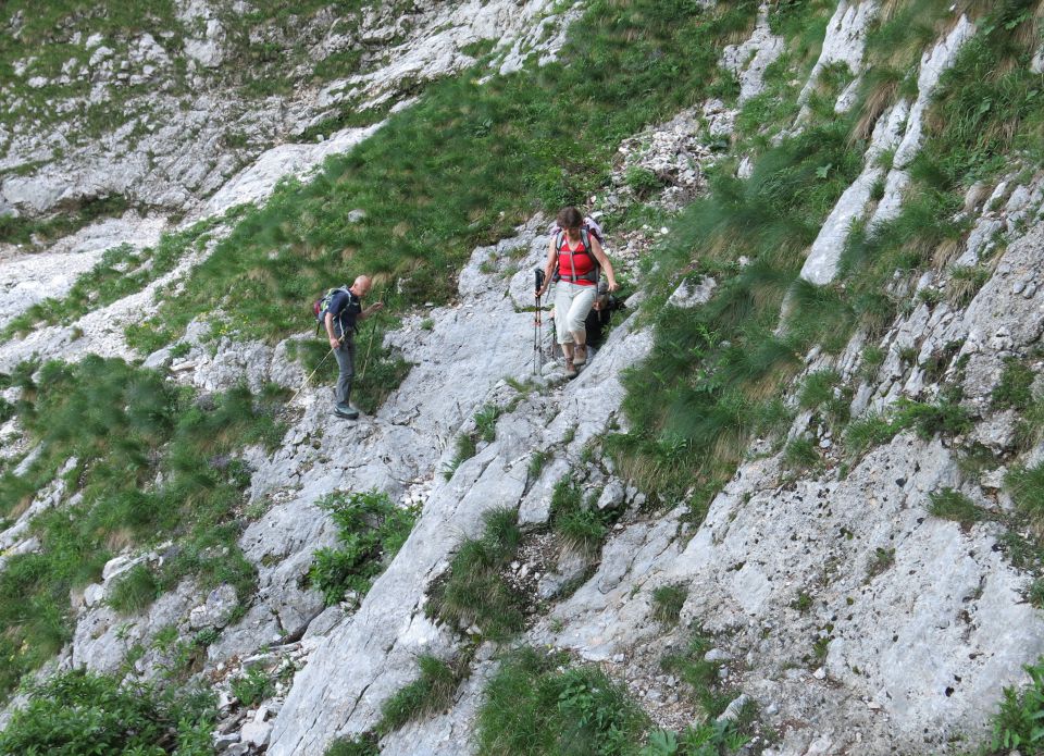 Gamsov skret, Sleme, bivak  29.06.2016 - foto povečava