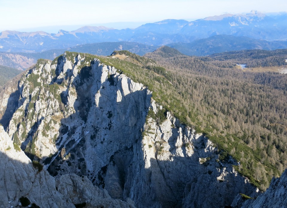 Debela peč - čez Klek,  04.12.2016 - foto povečava