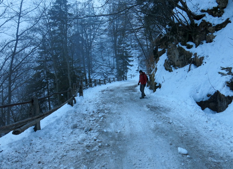 Stari Ljubelj,  25.01.2017 - foto povečava