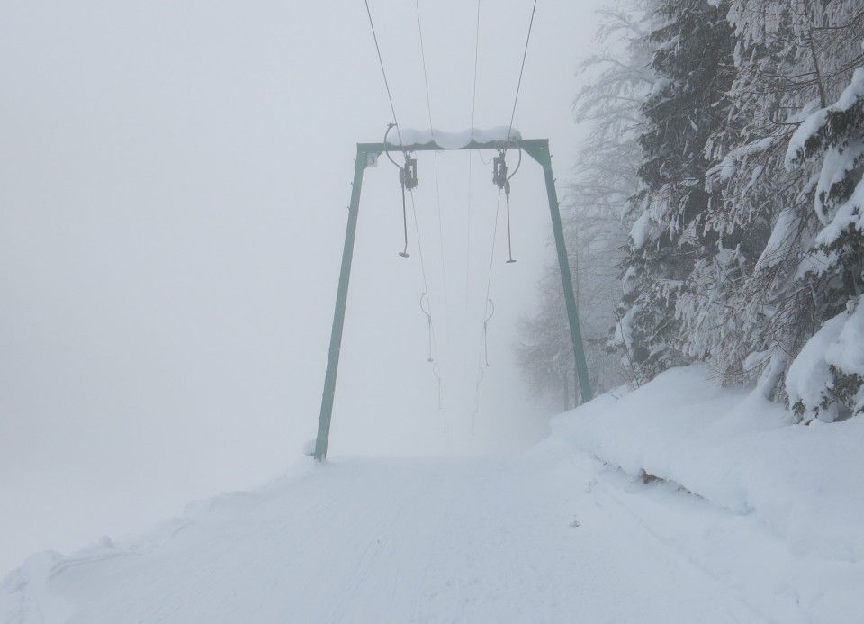 Viševnik nad meglo,  12.02.2017 - foto povečava