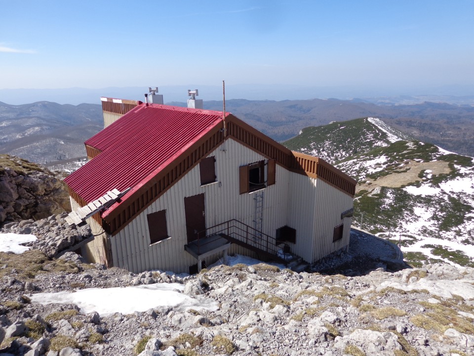 Snežnik, 25.03.2017 - foto povečava