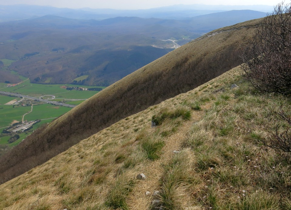 Nanos -čez drčo, 12.04.2017 - foto povečava