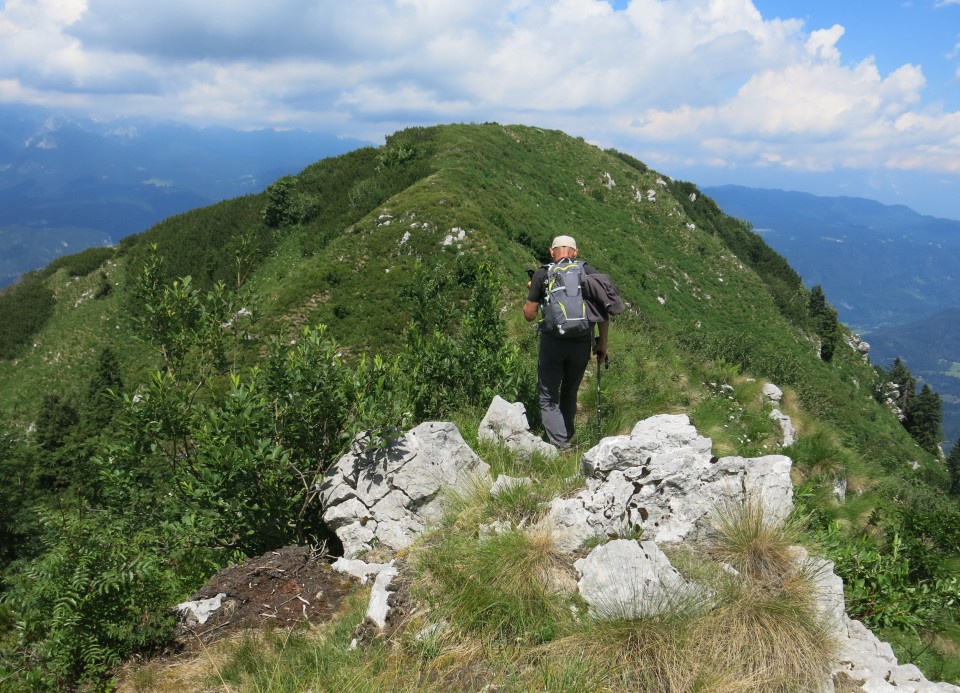 Orožnova koča in Lisec,  06.07.2017 - foto povečava