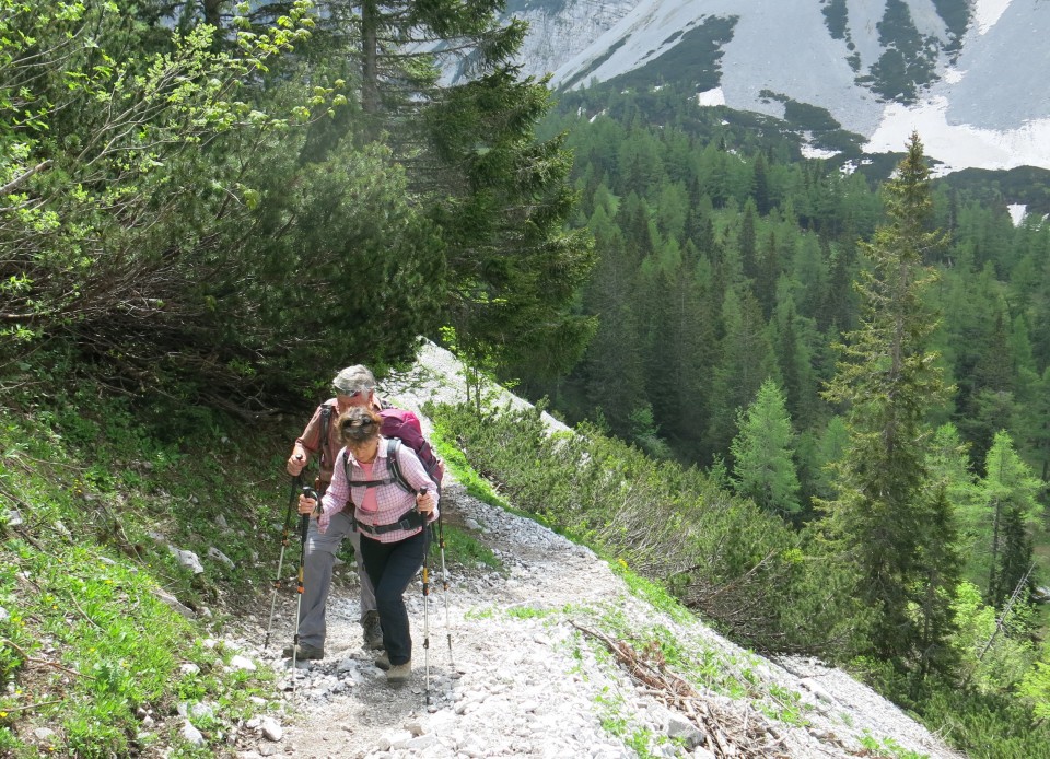 Od Zelenice proti Srednji peči  27.5.2018 - foto povečava