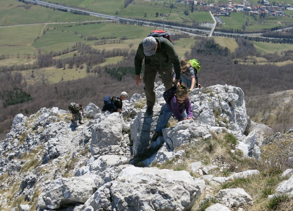 Nanos čez drčo 31.03.2019 - foto povečava