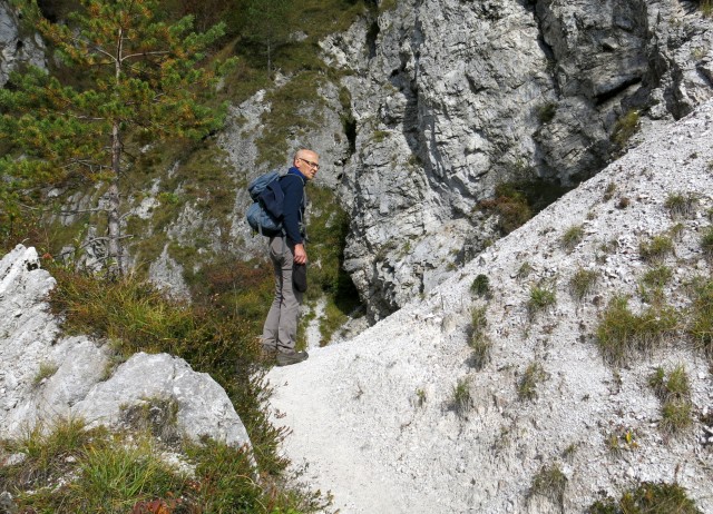 Kamniški vrh po prečni   18.10.2020 - foto