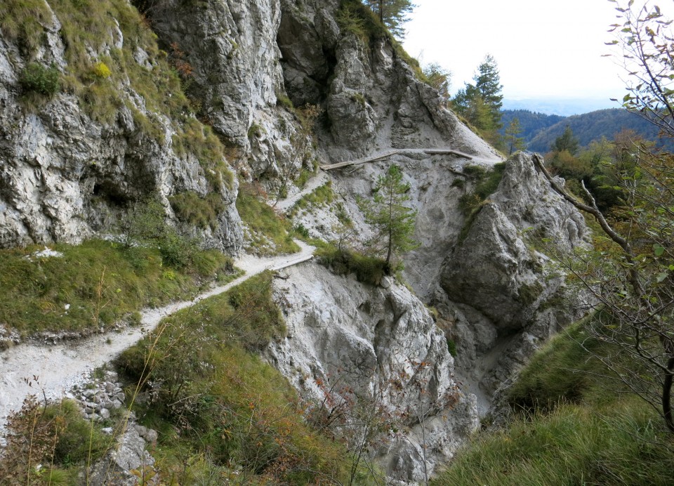 Kamniški vrh po prečni   18.10.2020 - foto povečava