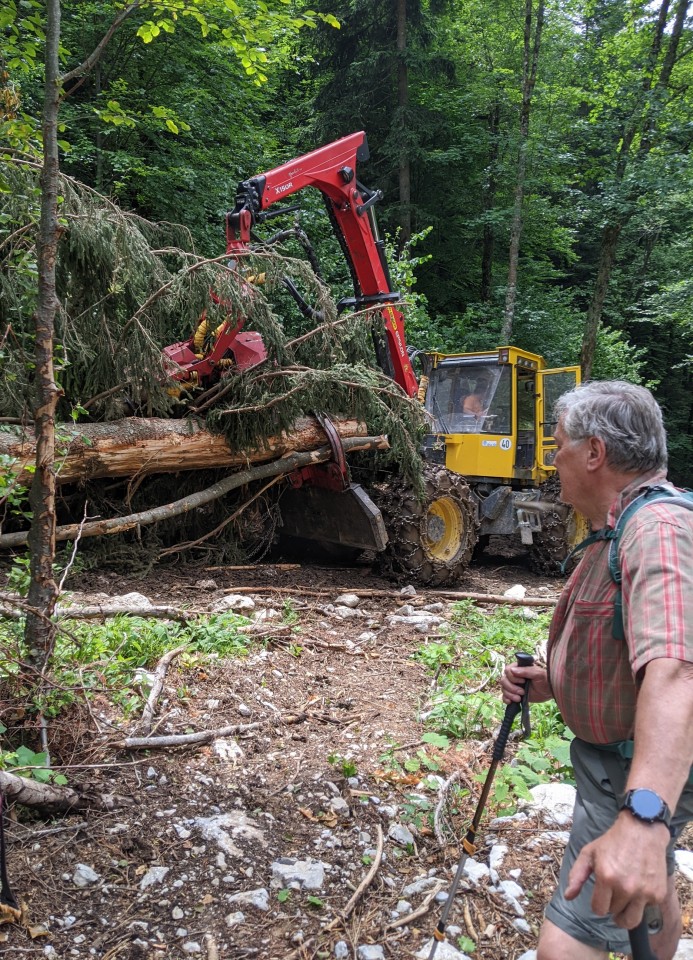 Iz drage na prevalo - krožna   22.06.2022 - foto povečava