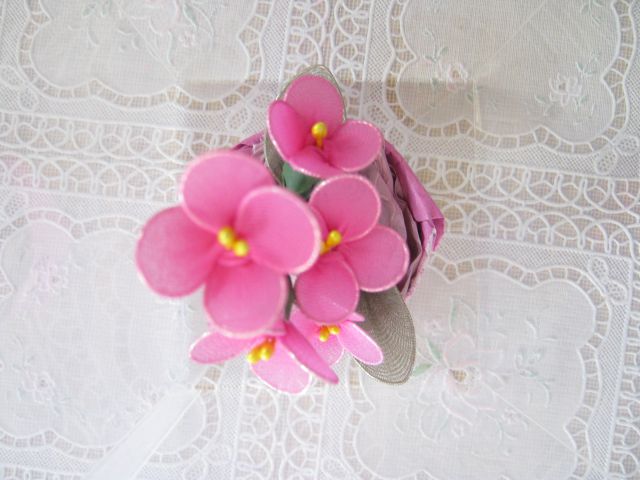 Cvetoči lonček-roza 1