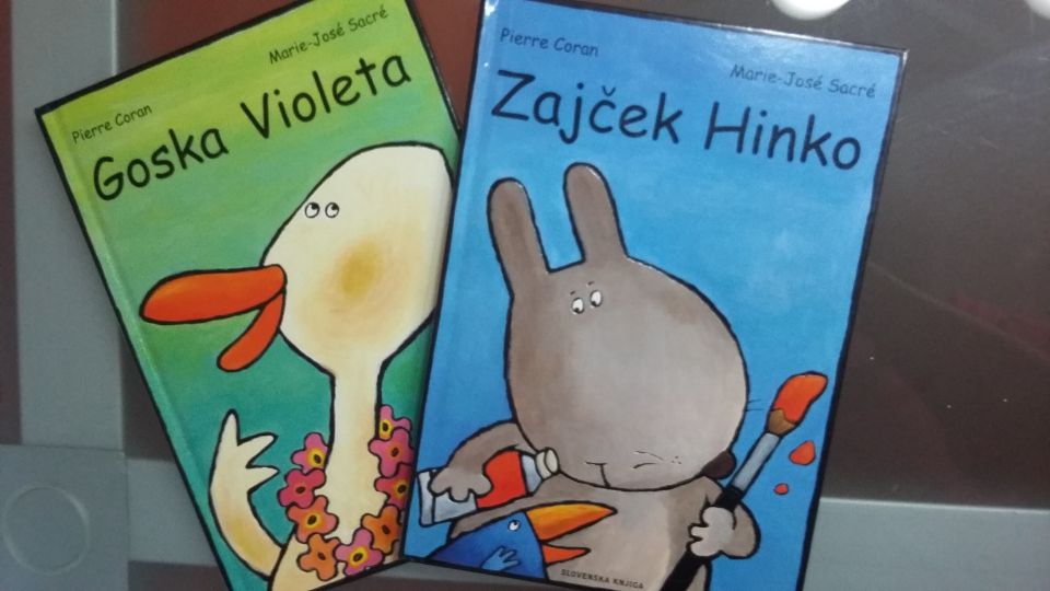 Goska Violeta + Zajček Hinko  -> 5€