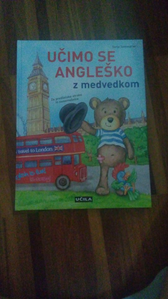 Učimo se angleško z medvedkom - 10€