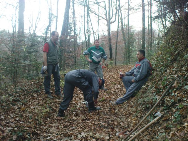 Delovne akcije na Bračičevi poti 3/2010 - foto