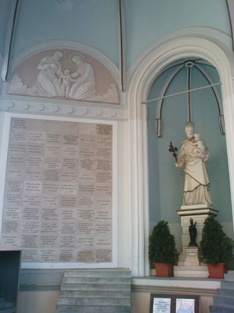Mnoge priprošnje in zahvale pri kipu sv.Jožefa