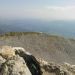 pogled z vrha na Prešernovo kočo