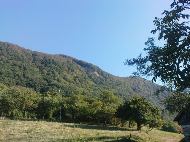 Pogled na prehojeno pot