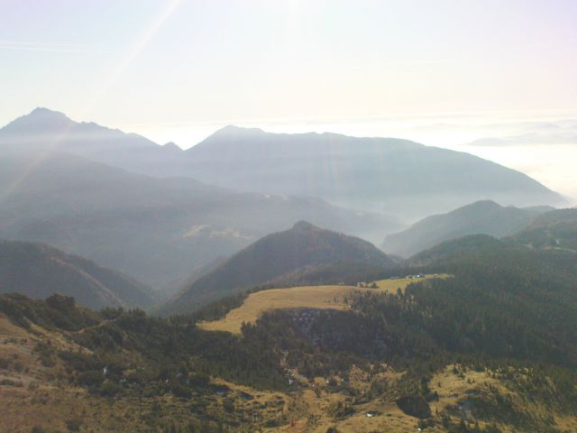 Pogled na planino Kofce