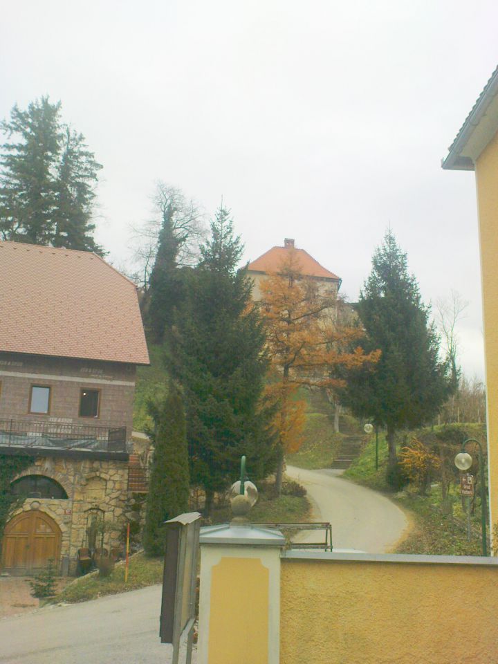 nekaj malega je še ostalo od gradu po bombardiranju zaveznikov 1945