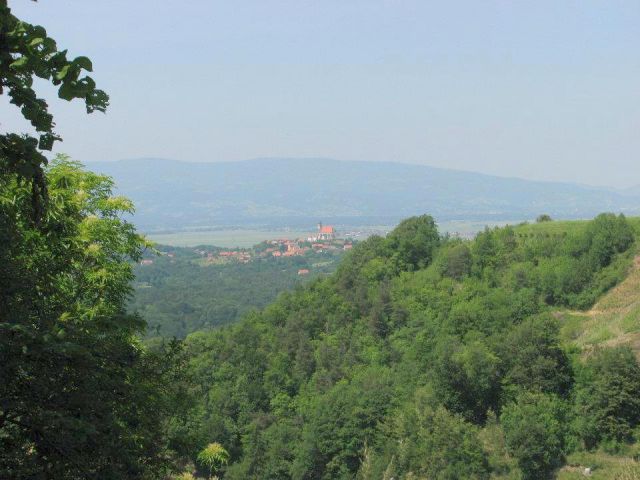 Lep pogled na baziliko na Ptujski gori