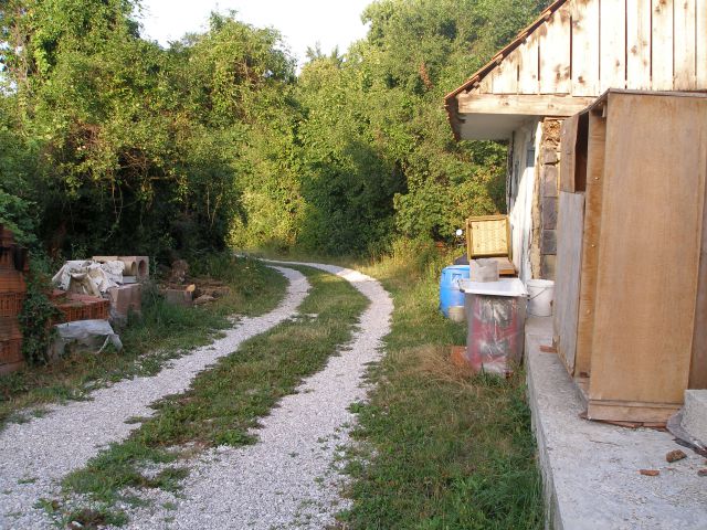 V Skorišnjaku pri Pužo,sem jo pihnil v dolino