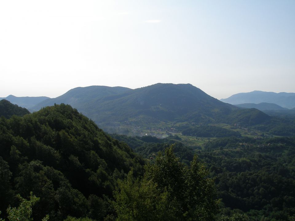 lep pogled na Ravno goro in Ivanjščico