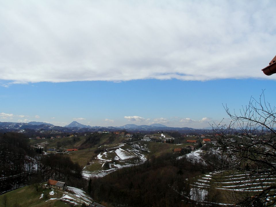 lepi pogledi proti Donački in Boču