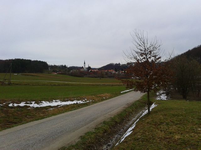 Sv.Barbara se že vidi,gremo po Mustrovi poti