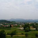 pogled proti Ravni gori,spodaj Ivanec