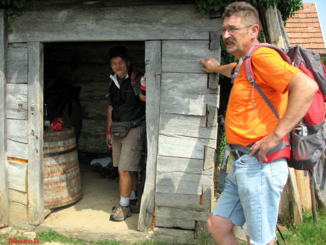 U jebenti,po naše šmarnica