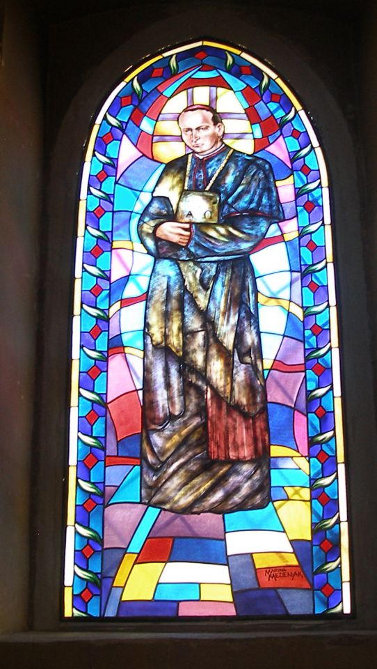vitraž kardinala Alojzija Stepinca