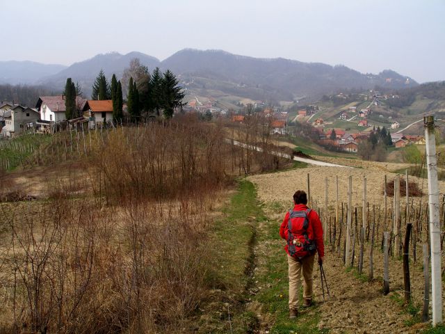 Mimo vinogradov v dolino in z lepimi spomini proti domu