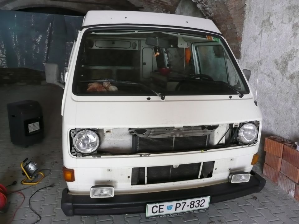 Obnova Bube VW T3 - foto povečava