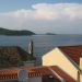 Pogled iz okna proti morju (proti otoku host - naprej proti Hvaru)