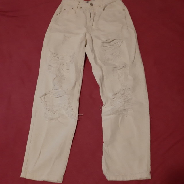 Bele kavbojke, Cropp, št. 32, XXS