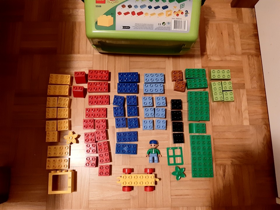 Lego kocke duplo - foto povečava