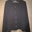 Nenošena Zara jopa,temno modra,XL (ustreza bolj L), 20 eur