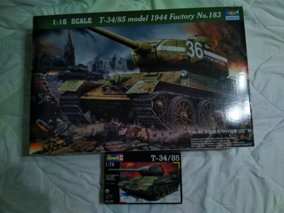 T-34/85 Trumpeter 1:16 - foto povečava