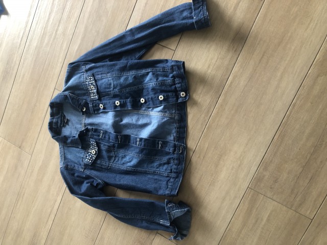 Jeans jakna 11-13 let-4 eur
