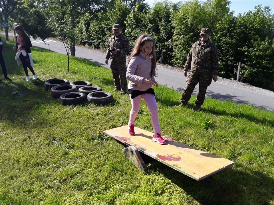 Slovenska vojska na OŠ Prevole - foto povečava