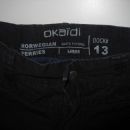 Podložene črne hlače Okaidi št. 98 iz kpl