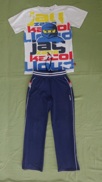 Komplet Lego wear, Geox št. 140-146-152 za 6,5 evra