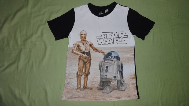 Majčka od pižamice HM Star wars št. 140 (večja za 146)