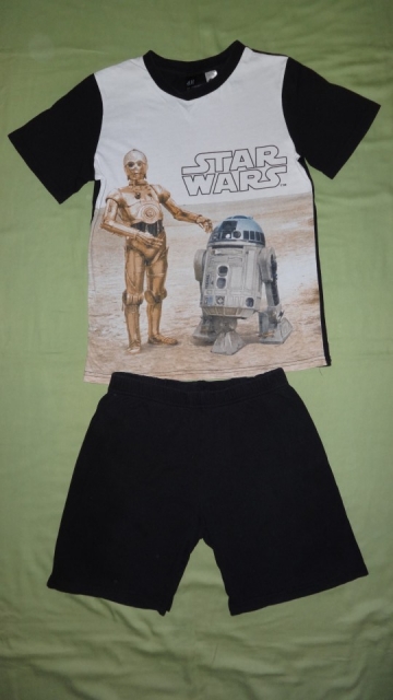 Pižamica HM Star wars št. 140 (večja za 146) za 6,5 evra