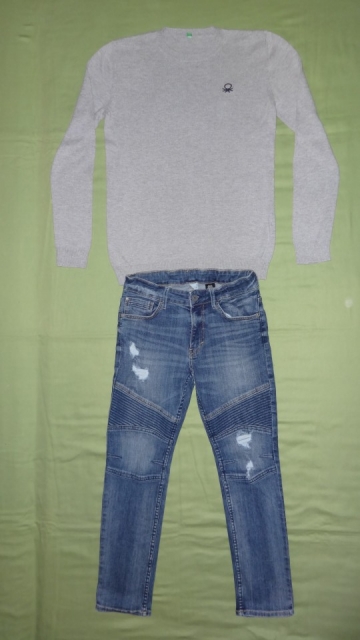Komplet HM, Benetton št. 146-152 za 11,5 evra